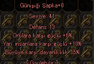 YARI 10 BÜYÜ 15 3 EFSUN KASK 800 TL