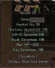 SAVLI DERİ ÇİZME