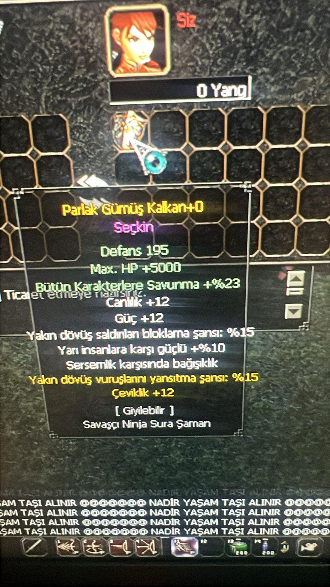 Parlak Kalkan +0