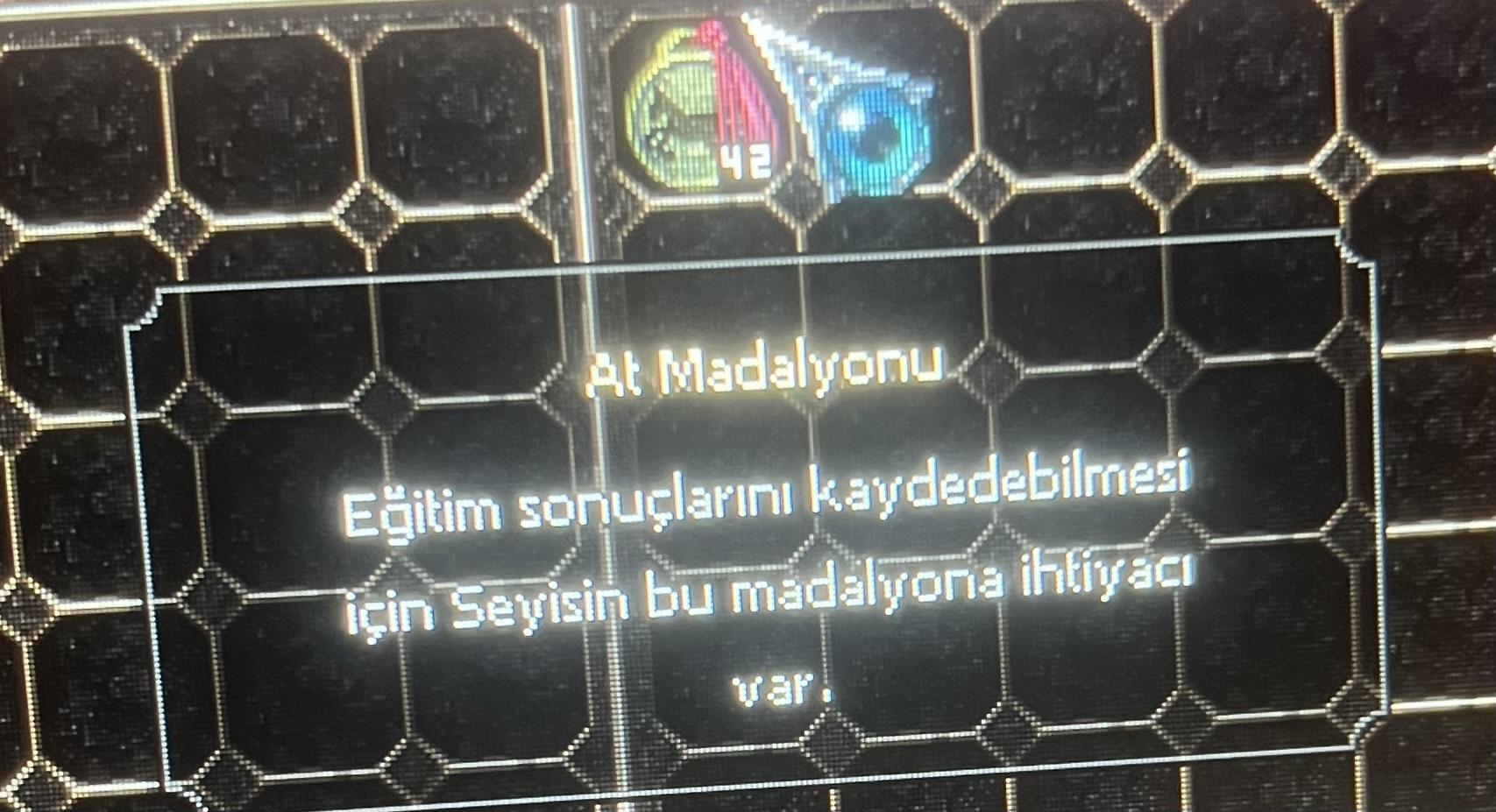 TAM SET AT MADALYONU 42 ADET