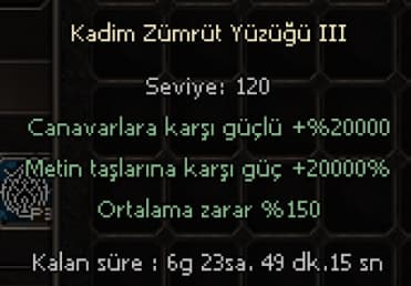 KADİM HUKUM YUZUGU III ANLIK TESLIMAT 70TL