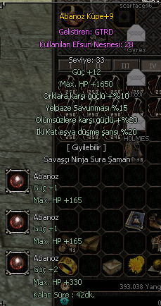 20 ÖLÜMSÜZ 20 İKİ KAT EŞYA +9 ABO