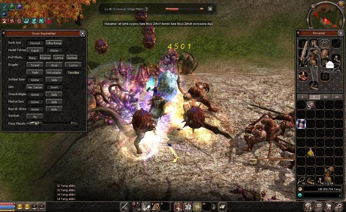 34 Level 2g Vadi Hesabı gölgeye 4.5k hasar