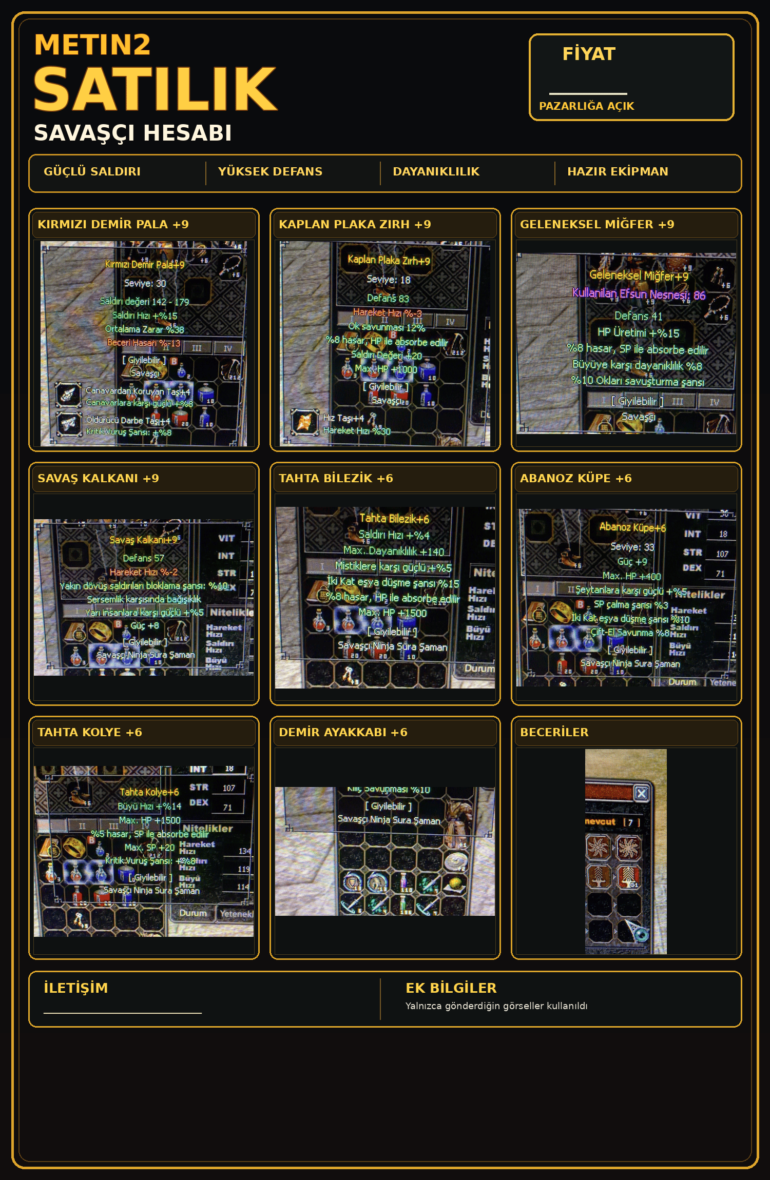 VADİ CANAVARI 40 LEVEL HAVACI+2 TANE 43 47 LEVEL ŞAMAN