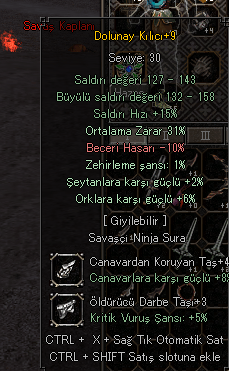 64 LEVEL ATI ZIRHLI ATEŞLİ ÇAR - EP KARŞILIĞI SATILIR