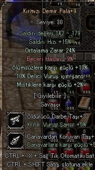 43 LWL GÖREVLERİ YAPILI ATI ZIRHLI 11 SEVİYE BEDO