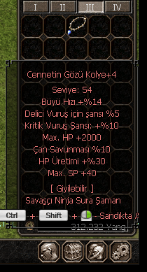 Cennetin Gözü Kolye Metin için birebir