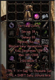 ELİT WSLİK SURA ZIRHI 3 EFSUN 1-1 LİK