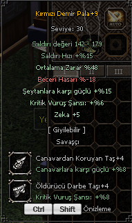 +9KDP 48ORT 6KRİTİK 4TAŞ
