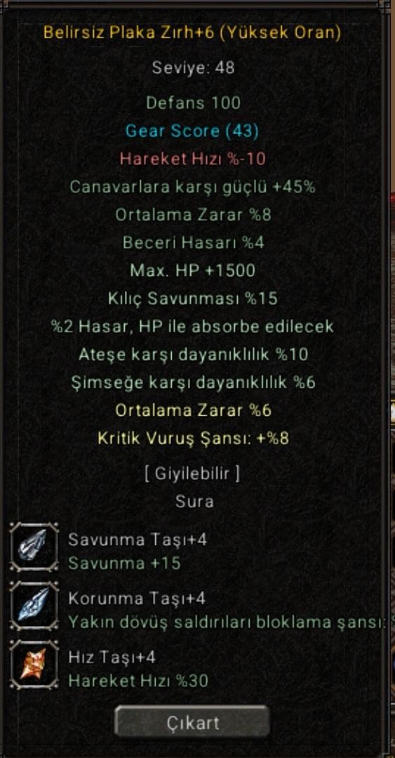 ELİT ZIRH İLK GELENE VERCEEMM