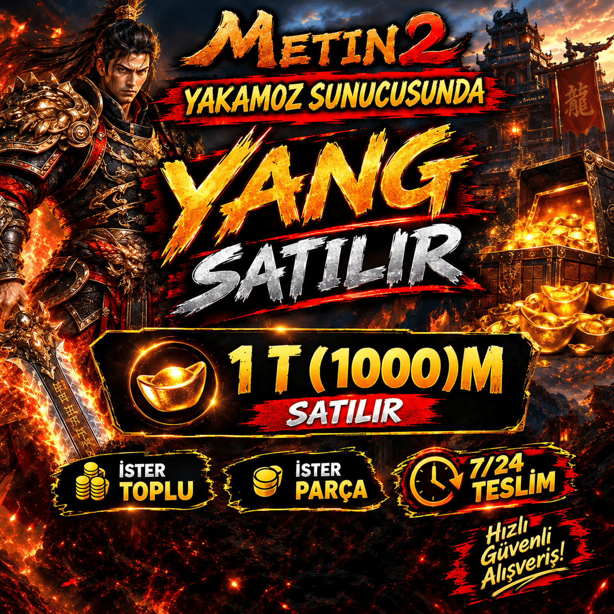 1 T(1000)M SATILIR İSTER TOPLU İSTER PARÇA  İSTER TOPLU 7/24 TESLİM