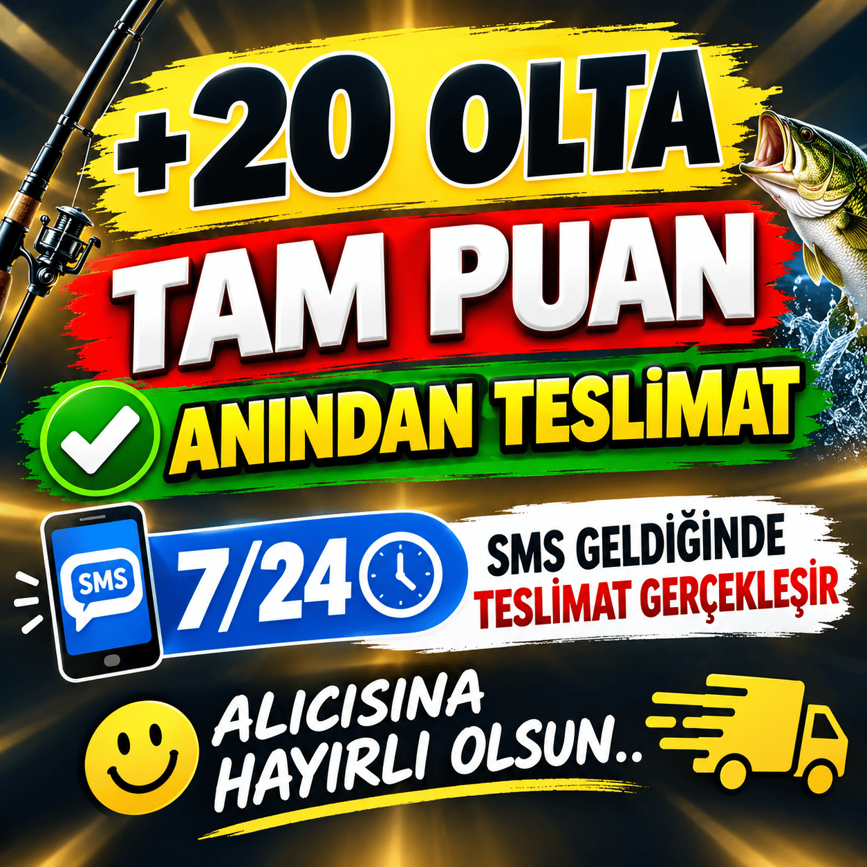 +20 OLTA SATILIR HEMEN TESLİM  7/24
