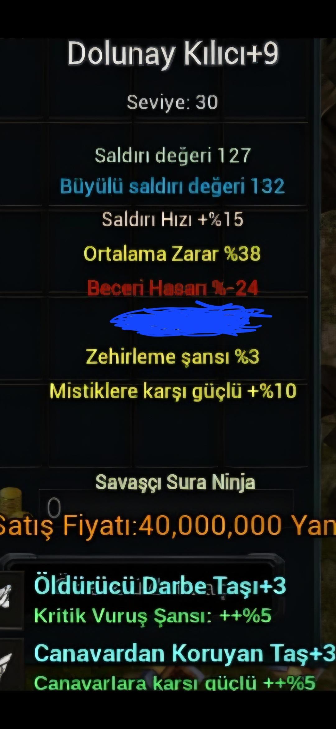 +9 DOLUNAY 38 ORT FARMLIK HEMEN TESLİM