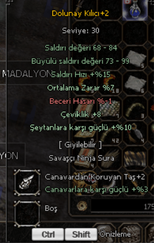 DOLU +2 7 ORT Deyismelik