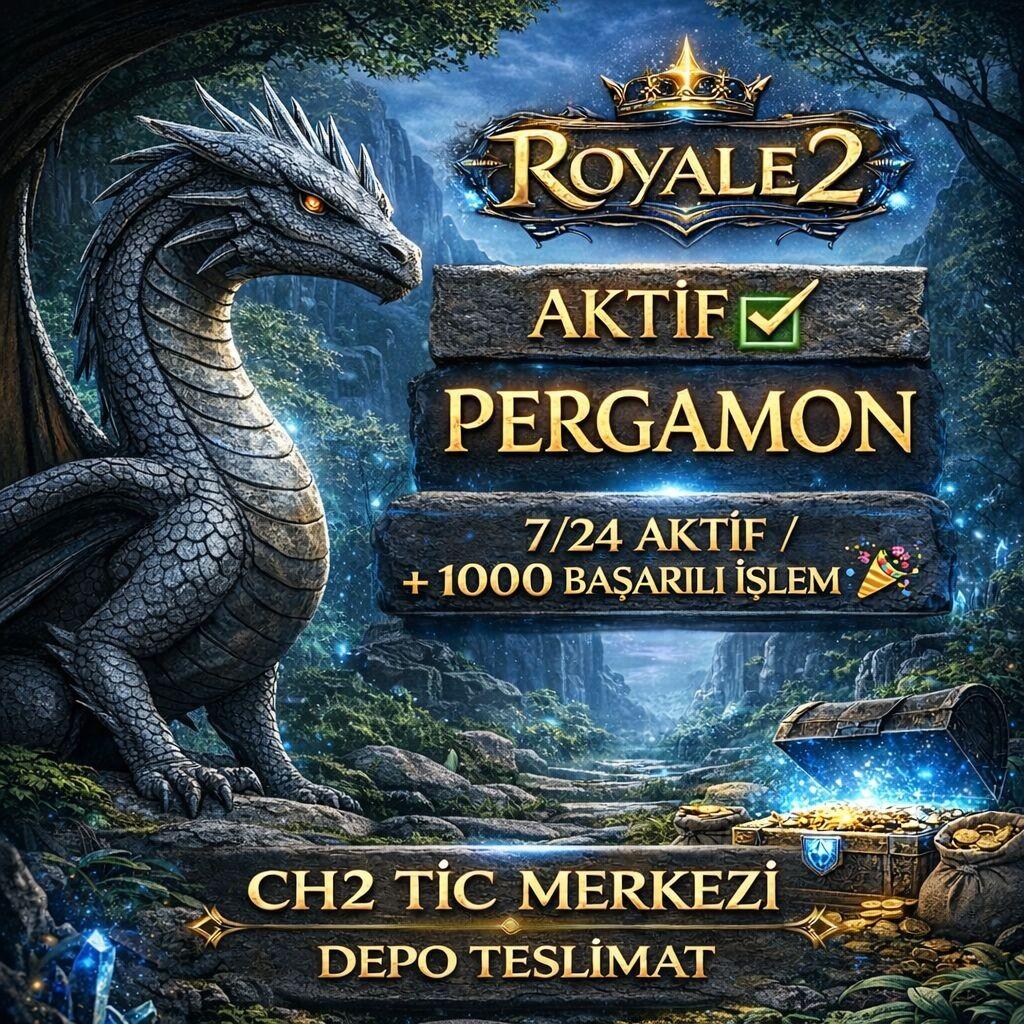PERGAMON 1T 20K STOK 20T