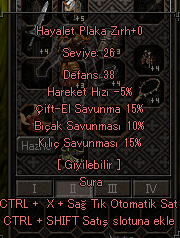 3/3 WSLİK SURA ZIRH TEKLİF ALINIR