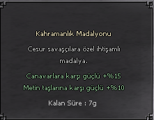 7G - KAHRAMANLIK SVDE TEK