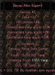 Kule için ANA İtem burada(TEKLİF ALINIR!!!)