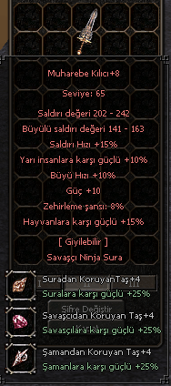 +8 MUHAREBE 5/4 GÜZEL EFSUNLU