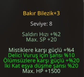 8 LEVEL BİLEZİK ( 5-4 EFSUNLU)