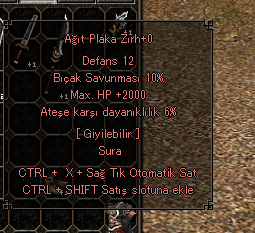 AĞIT PLAKA 2K HP 10 BIÇAK 6 ATEŞ