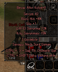 15 KILIÇ 12 ÇİFTEL KUMARLIK 2 EFSUNLU