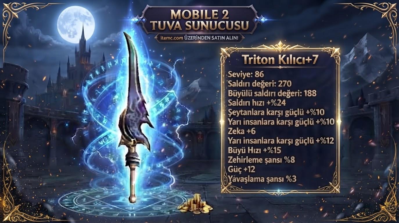 +7 TRİTON KILICI ELİT