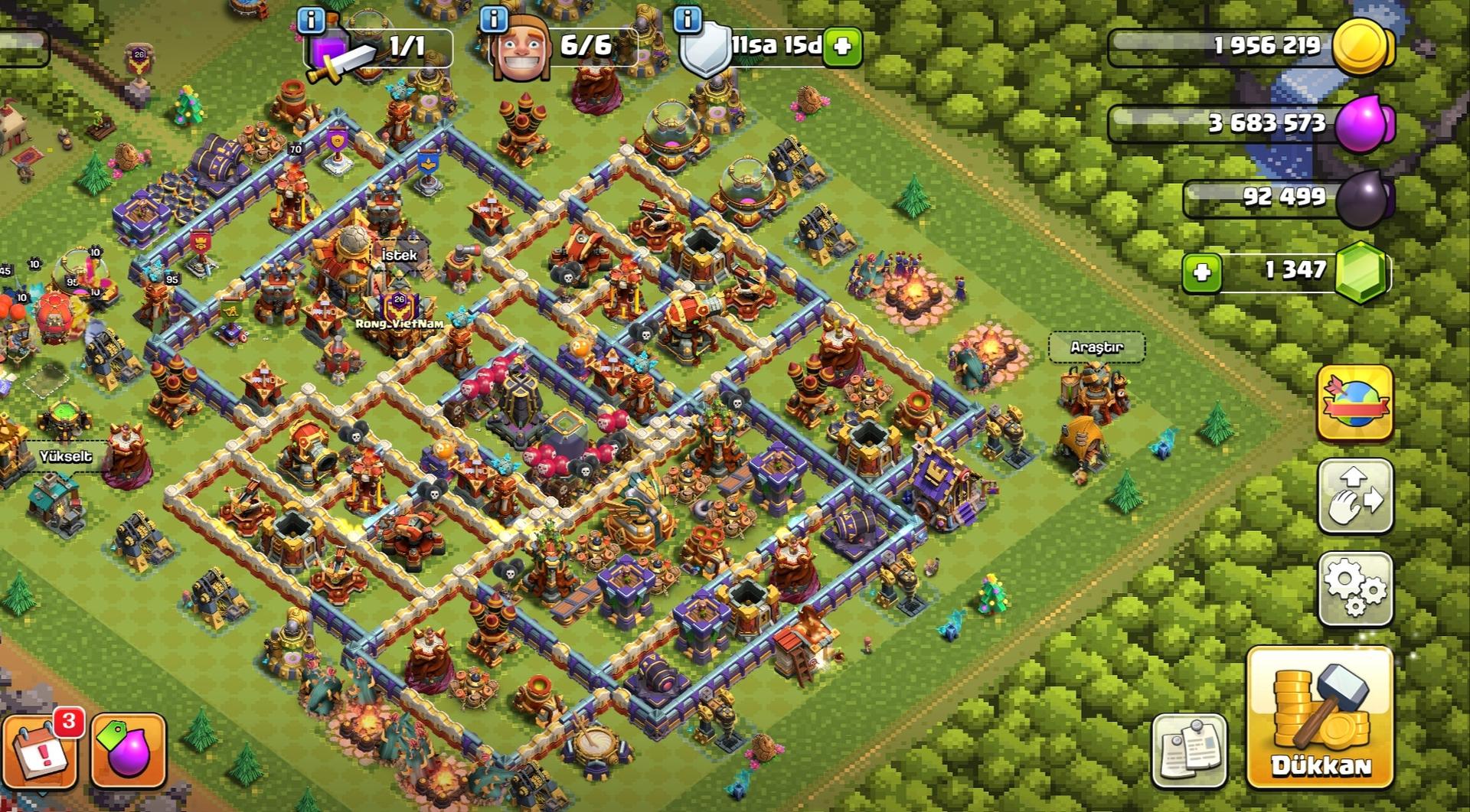 TH16 MAX DOLU HESAP DEMİRCİSİ SAĞLAM YAN KÖY MAX