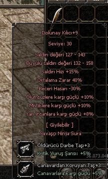 40 ORT +9  3 TAŞLI 10 ÖLÜMSÜZ 8 YARI DOLU  250 tl
