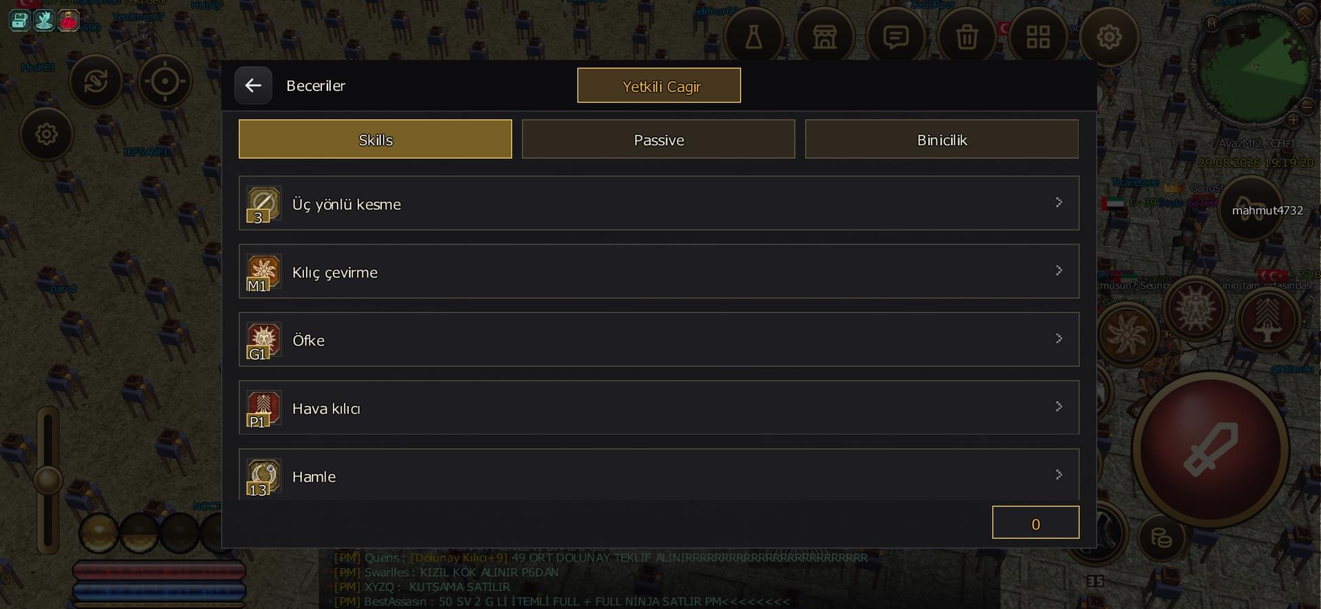 *65 LEVEL HAVA P ÖFKE G HESAP SATILIR BOŞ