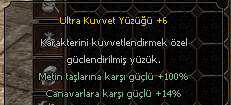 ULTRA KUVVET YÜZÜĞÜ +6