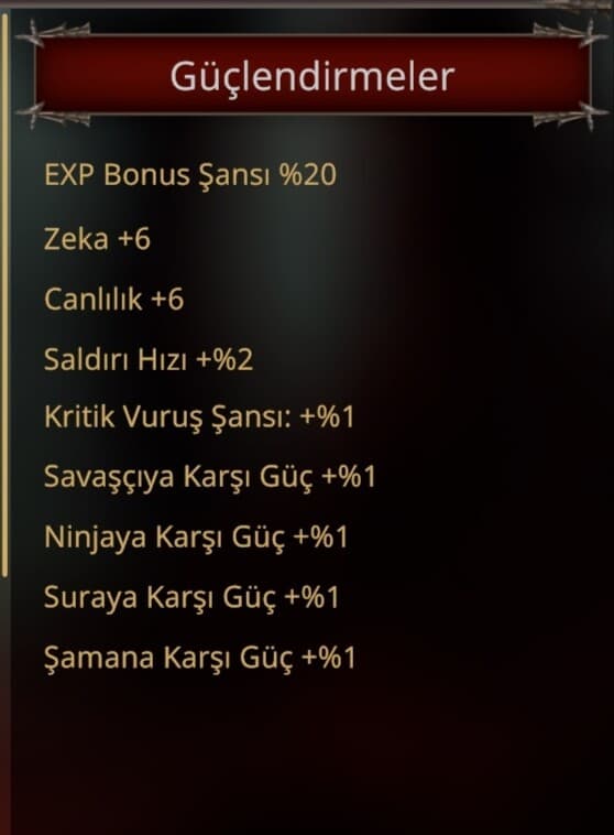 97 lv KESKİNLİK 2P tugyis bitik