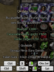 Çikolata tılsımı 65TL ONLİNENIM HEMEN TESLİM