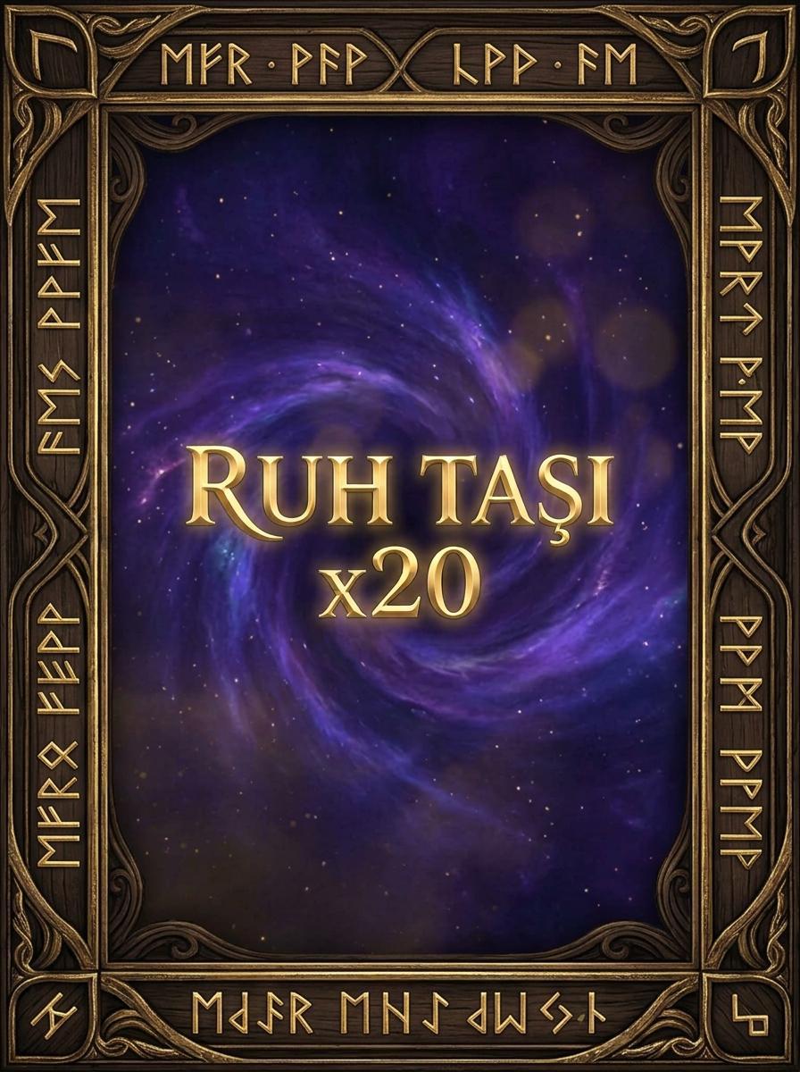 20 ADET RUH TAŞI