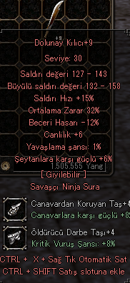 +9 32 ORT 4 TAŞLI DOLU