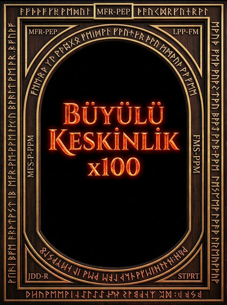 100 ADET KESKİNLİK BK SMS SONRASI ANINDA TESLİM