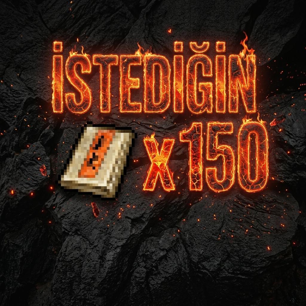 150 ADET İSTEDİĞİN BK AÇIKLAMA OKU