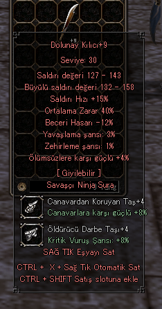 +9 DOLUNAY 40 ORT 4 ÖLÜMSÜZ 4 TAŞLI