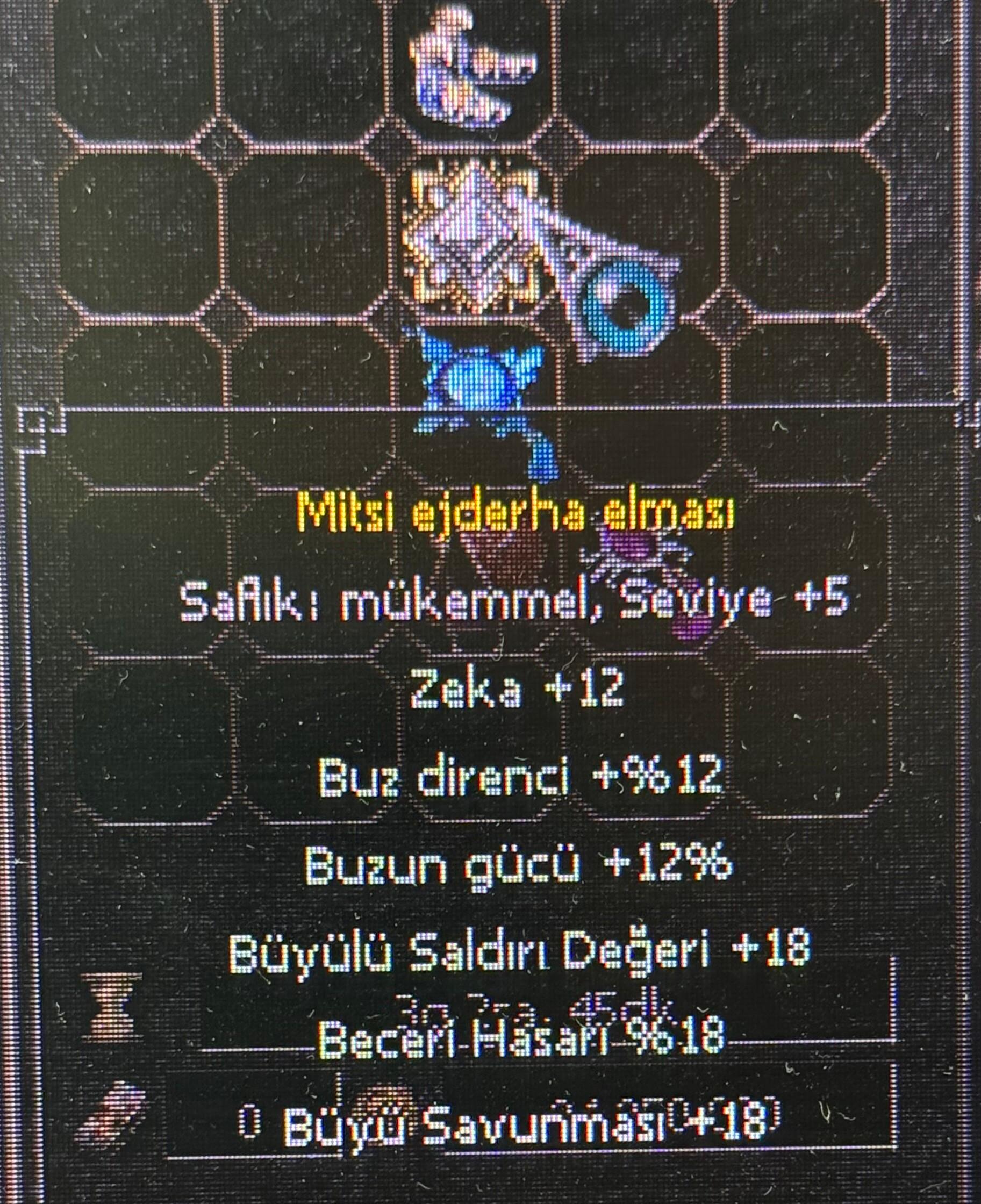 MİTSİ EJDERHA ELMASI (SAFLIK: MÜKKEMMEL SEVİYE+5)