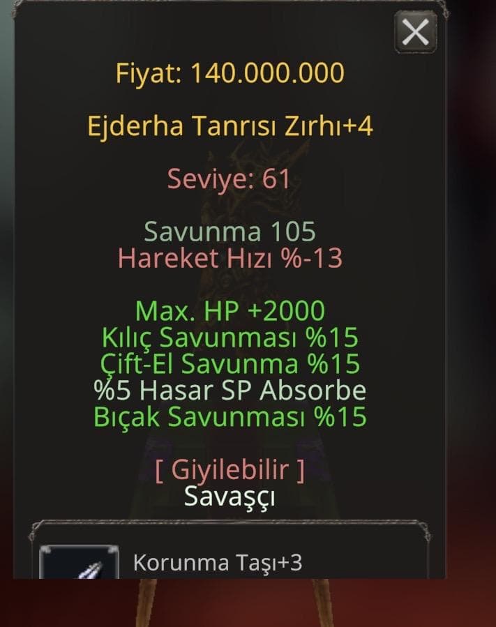 KILIÇ BIÇAK ÇİFT EL HP