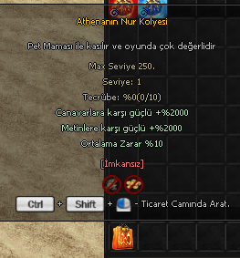 ZENERİS MELEĞİ   VE ATHENANIN KOLYESİ
