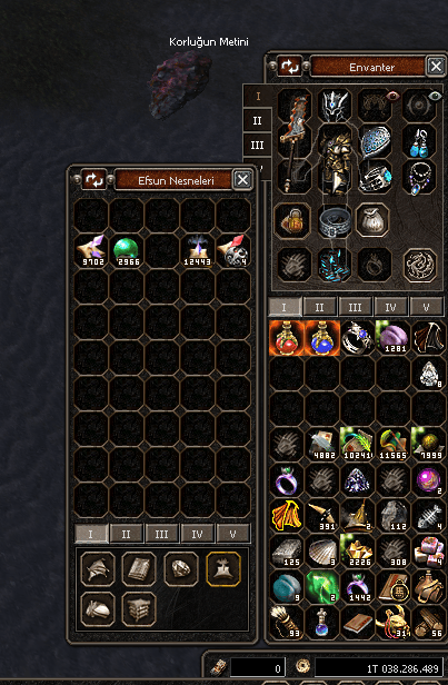 1 M VURAN SAVAŞÇI İTEMLERİ FARMLARIYLA ST