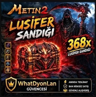 500x ADET LUSİFER SANDIĞI 145TL ANINDA TESLİM BEDAVA