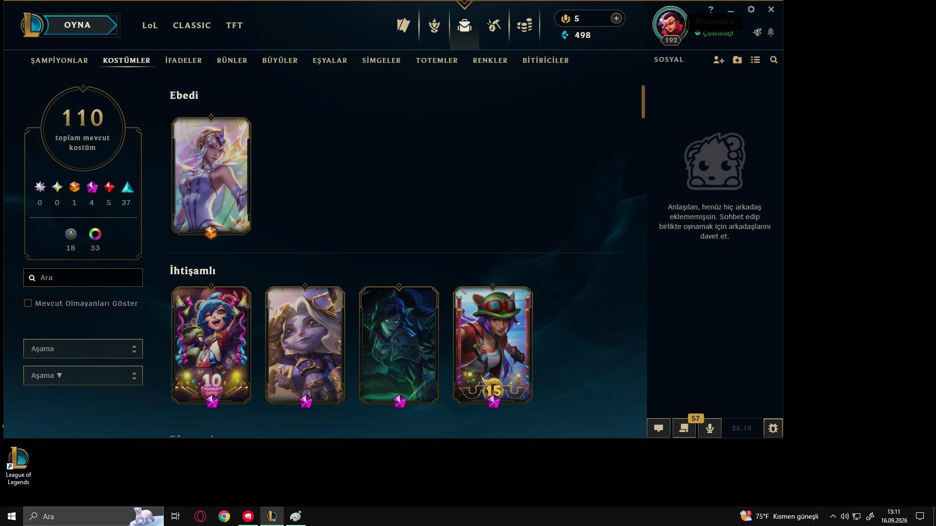 146 hero 110 skin tr unranked