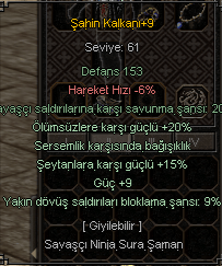 +9 ŞAHİN KALKAN