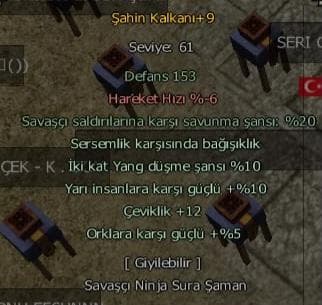 ELİT NINJALIK ŞAHİN KALKAN
