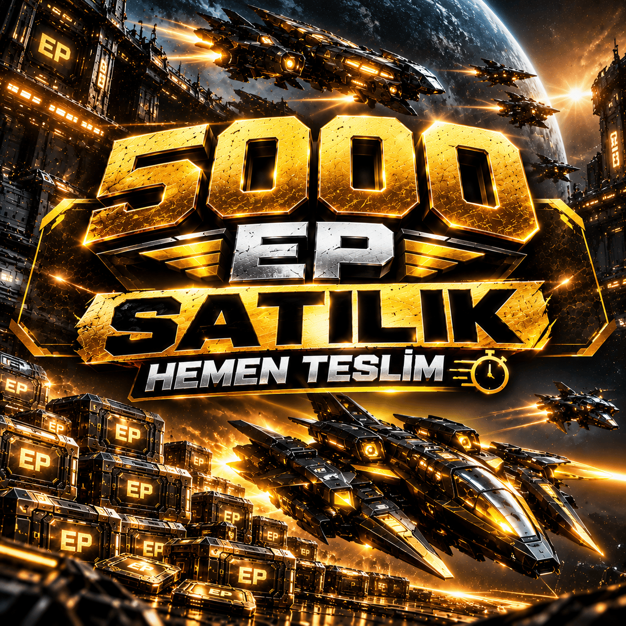 5000 EP ANINDA TESLİM
