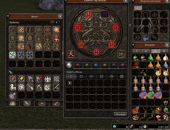 (1 client 3 id) 111 level savaşçı 99 level ninja 61 level savaşçı