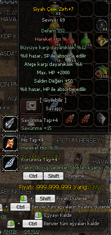 +7 SİYAH ÇELİK FARMLIK PAZARLIK YOK.