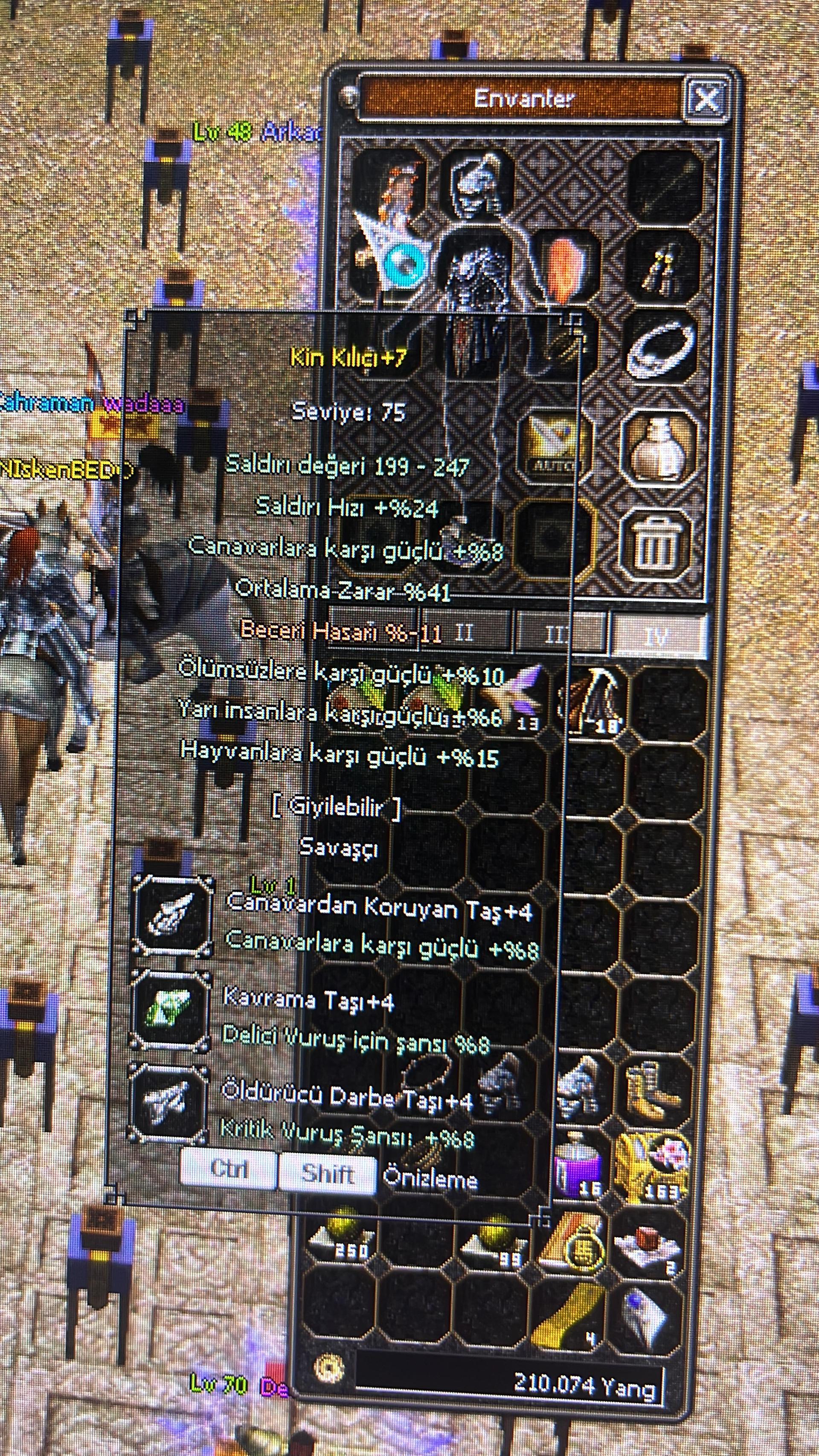 KİN KILICI +7 pazarlıksız tek fiyat
